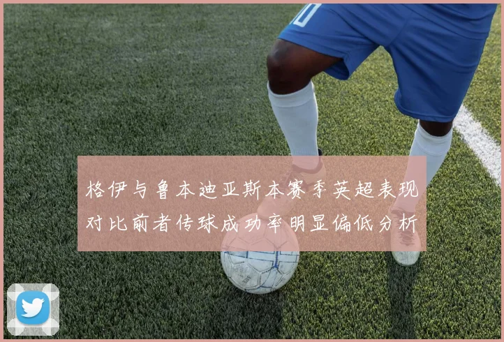 格伊与鲁本迪亚斯本赛季英超表现对比前者传球成功率明显偏低分析